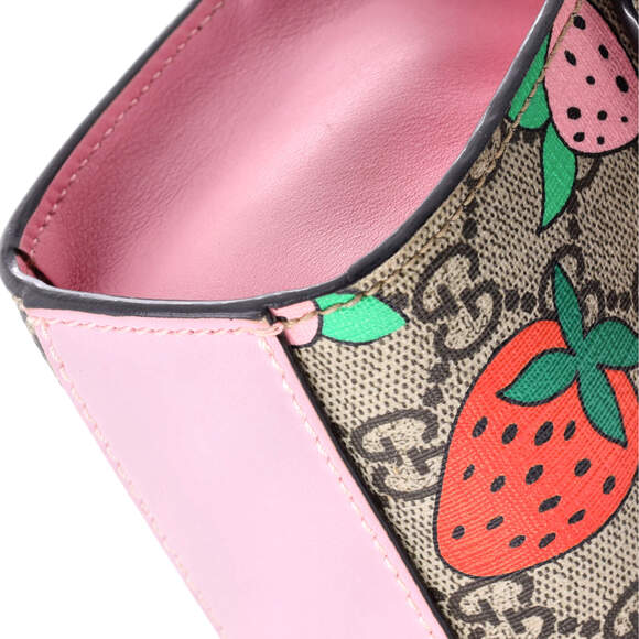 Gucci Padlock Shoulder Bag Printed Gg #154813G90B - Picture 7 of 10